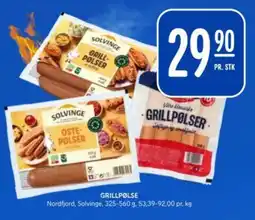 Rema 1000 Nordfjord, Solvinge Grillpølse tilbud