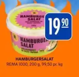 Rema 1000 REMA 1000 Hamburge salat tilbud