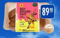 Rema 1000 REMA 1000 Kyllingf. gyros tilbud