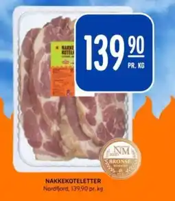 Rema 1000 Nordfjord Nakkekoteletter tilbud