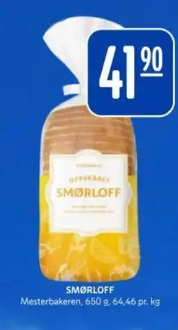 Rema 1000 Mesterbakeren Smørloff tilbud