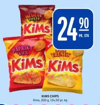 Rema 1000 Kims Chips tilbud