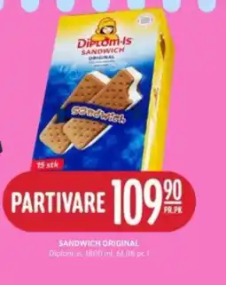 Rema 1000 Diplom-is Sandwich original tilbud