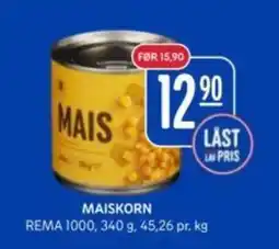 Rema 1000 REMA 1000 Maiskorn tilbud