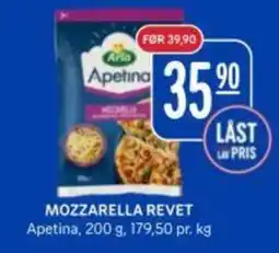 Rema 1000 Apetina Mozzarella revet tilbud