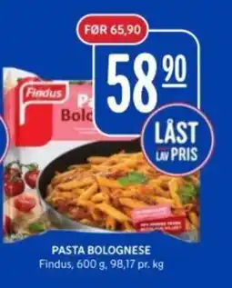 Rema 1000 Findus Pasta bolognese tilbud
