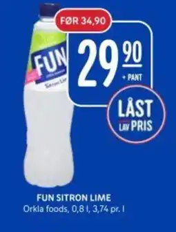 Rema 1000 Fun sitron lime tilbud
