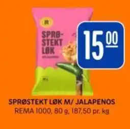 Rema 1000 REMA 1000 Sprøstekt løk m/ jalapenos tilbud
