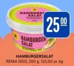 Rema 1000 REMA 1000 Hamburgersalat tilbud