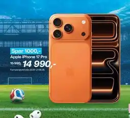 Telenor Apple iPhone 17 Pro tilbud