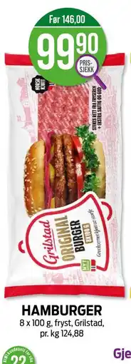 Kiwi HAMBURGER tilbud