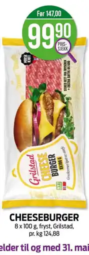 Kiwi CHEESEBURGER tilbud