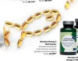 Apotek 1 Nycoplus Omega-3 Multi kapsler tilbud