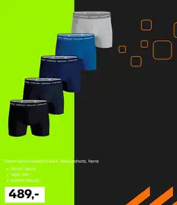 XXL Sport Cotton Stretch Boxer 5-pack, boksershorts, herre tilbud