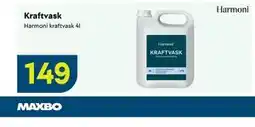 Maxbo Kraftvask tilbud