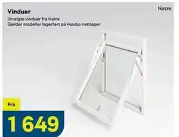 Maxbo Vinduer tilbud