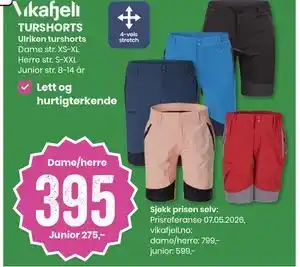 Sport Outlet TURSHORTS tilbud