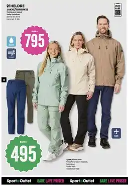 Sport Outlet JAKKE/TURBUKSE tilbud
