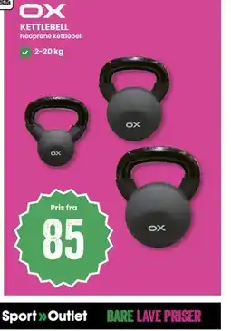 Sport Outlet KETTLEBELL tilbud