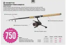 Sport Outlet TELESKOPSETT FERSKVANN/KYST tilbud