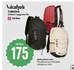 Sport Outlet TURSEKK tilbud