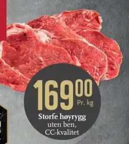 CC Mat Storfe høyrygg tilbud