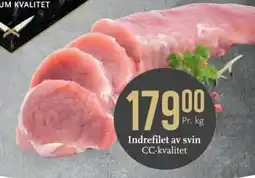 CC Mat Indrefilet av svin tilbud