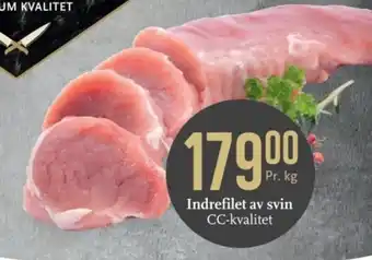 CC Mat Indrefilet av svin tilbud