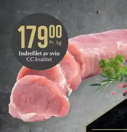 CC Mat Indrefilet av svin tilbud