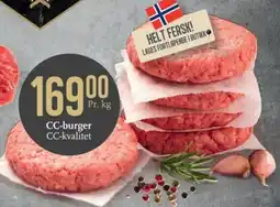 CC Mat CC-burger tilbud