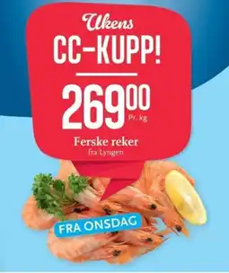 CC Mat Ferske reker tilbud