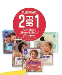 CC Mat Alle bleier libero/lillego' /pampers tilbud