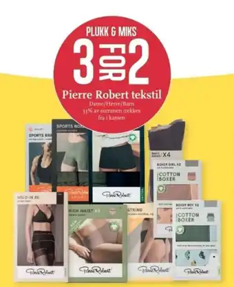 CC Mat PIERRE ROBERT Tekstil tilbud
