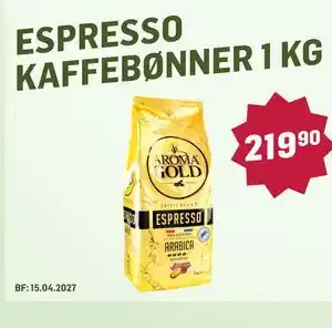 ESPRESSO KAFFEBØNNER 1 KG