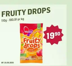Holdbart FRUITY DROPS tilbud