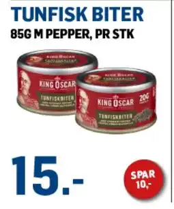 Price Lagerbutikk Tunfisk biter tilbud