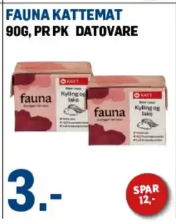 Price Lagerbutikk Fauna kattemat tilbud