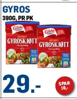 Price Lagerbutikk Gilde Gyros tilbud