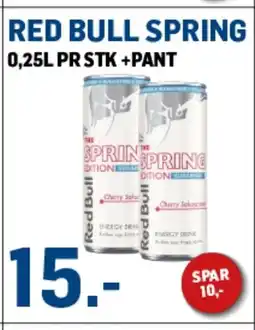 Price Lagerbutikk Red Bull Spring tilbud