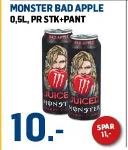 Price Lagerbutikk Monster bad apple tilbud