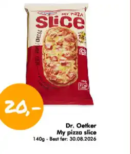 Havaristen Dr. Oetker My pizza slice tilbud