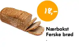Havaristen Nærbakst Ferske brød tilbud