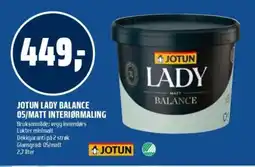 Coop Obs Jotun Lady balance 05/matt interiørmaling tilbud