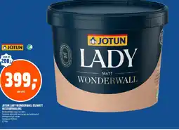 Coop Obs Jotun Lady wonderwall 05/matt interiørmaling tilbud