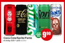 Spar Coca-Cola/Sprite/Fanta tilbud