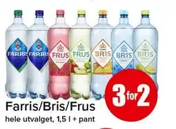Spar Farris/Bris/Frus tilbud