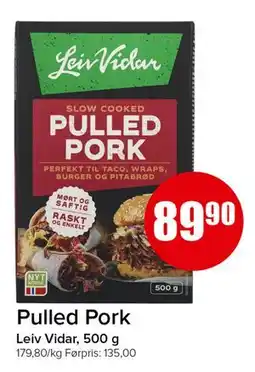 Spar Pulled Pork tilbud