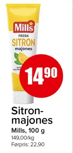 Spar Sitron-majones tilbud