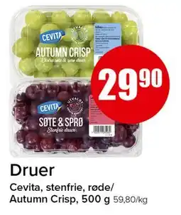 Spar Druer tilbud