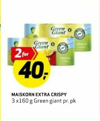 Bunnpris Maiskorn extra crispy tilbud